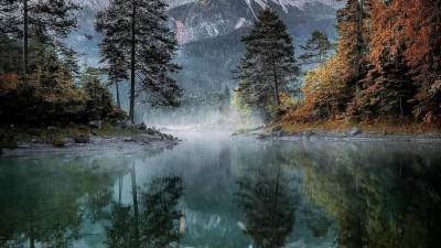 Eibsee, Bayern, Germany