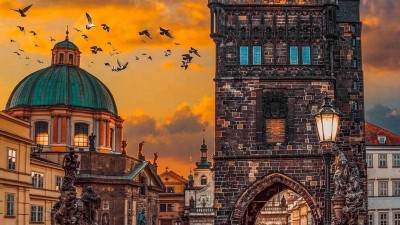 Charles Bridge in Prague, Czech Republic